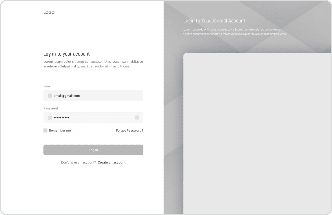 journal-ai-wireframe